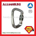 Der klassische Bergsteiger Klettern Aluminium Karabiner Mit 25KN